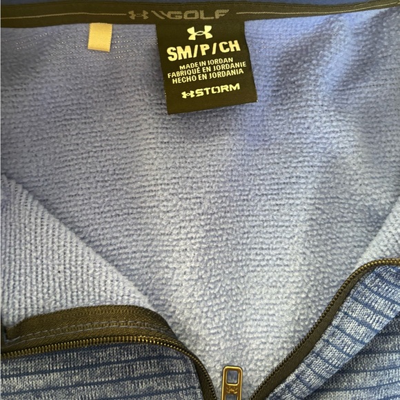Under Armour Royal Blue Half-Zip Top - Picture 7 of 9